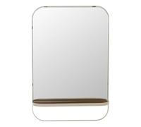5 five simply smart 5five - Espejo de arcilla rectangular 40x60 cm beige