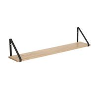 5 five simply smart 5five - Estante de Pared Aliaj, Efecto Madera Natural - Forma Rectangular - Montaje en Pared - Almacenamiento práctico - An. 78 x Pr. 15 x Al. 16 cm - Salón, Dormitorio, Oficina