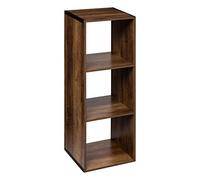 5five Estantería Mix con 3 compartimentos de madera industrial