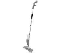 5 five simply smart 5five - Fregona con depósito de 300 ml, Gris - Mango con pulverizador - Fregona de Microfibra - Limpieza fácil de Suelos - Mantenimiento del hogar
