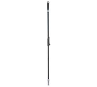 5 five simply smart 5five - Mango telescópico de Metal Click & Clean, Gris - Fácil de Colgar y Guardar - Altura Ajustable - Compatible con 7 Cabezales - Solución versátil