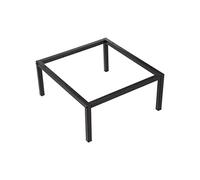 5 five simply smart 5five - Patas de estantería de Metal Negro - L.34 x An.29 x Al.15 cm - Soporte para Muebles Mix'n'Modul