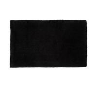 5 five simply smart Alfombra de baño Reversible 50 x 80 cm, Color Negro
