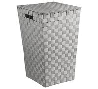5 five simply smart Cesta de lavandería Gris Trenzada