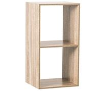 5 five simply smart Estantería de 2 Compartimentos Mix N Modul, Efecto Madera Natural