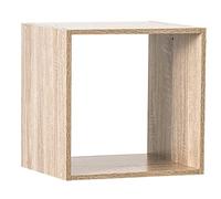 AC-Déco Estantería Mix n modul de 1 compartimento Efecto madera natural
