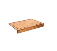JJA Tabla de cortar Factory Cuadros Modelo XL ecológica 45 x 34 cm con borde