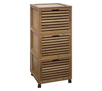 5 five simply smart Mueble Columna 3 cajones Bambú Sicela