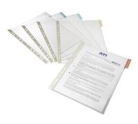 5 fundas durable function a4 con subdivision 5/5 transparente