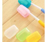 5 fundas ligeras y portátiles para cepillos de dientes, práctica caja de almacenamiento y organizador de cepillos de dientes, soporte simple para cepillo de dientes de moda para mujer y accesorios de