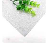 5 hojas/bolsa 2MM de espesor 20 * 30cm con polvo dorado brillo papel de esponja brillante papel de espuma hecho a mano sin pegamento-plata