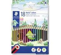 5 lápices de colores Noris 185 C18, marca Noris, color 18, 100% certificación PEFC