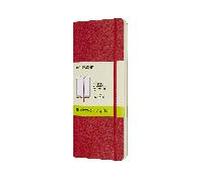 5 Libreta Clasica Tapa Blanda Rojo Escarlata P Lisa