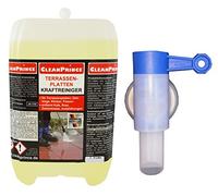 5 Litros cleanprince Losas Del Patio Potente Limpiador para Exterior Piedras Eflorescencia Resto de Cemento Placas Limpiar Específicamente Sendas Clinker Azulejos Arte y la Natural Terraza Ideal