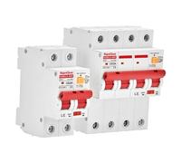 5 mini RCD RCBO RCCB AC MCB 2P 4P Protector de fugas Unipolar Trifásico 110V 127V 230V 400V Voltaje 20A 40A 60A 80A(80a,2P 110V-127V)