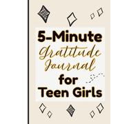 5-Minute Gratitude Journal for Teen Girls: Yellow Aesthetic Guided Self-Love Notebook Prompts for Positivity and Mindset Growth | 6 x 9" Inches, 120 Pages, Cute Gifts for Tweens & Teenagers
