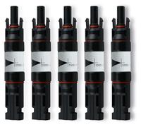 5 pares de conectores solares IP67, impermeables, conectores para paneles fotovoltaicos, 15 A