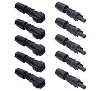 5 pares de conectores Sunclix PV-Connectoren, 1100V/40A, para cables de 2,5-6mm²