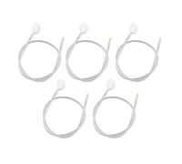 5 PCS Boquillas de Aerosol con Cabezal, Boquillas Pulverizadoras de Precisión con Cabezal y Tubo de Extensión de 60cm, Cabezal para Pintura, Limpieza, Boquilla Pulverizador para Coches, Taller y Hogar