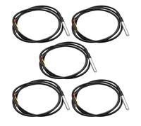 5 piezas de sensor de temperatura DS18B20, cable de 1m. Impermeable y preciso, ±0,5°C de precisión, compatible con Arduino, para Raspberry Pi y Shelly. Sensor de temperatura para proyectos de