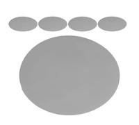 5 Piezas Film de Cambio de Color para Luz LED Redonda Negra Pet | Difusor Translúcido Adhesivo, para Pantallas y Focos de Techo, 3,15 Pulgadas, Uso en Comedores