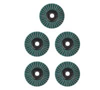 5 Piezas Impulsor de Estropajo Angular de Madera | Fibra de Alta Tenacidad Lija, Reemplazo de Piezas Viejas o Rotas, Color Verde