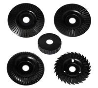 5 Piezas Muela Amoladora Madera Muela Abrasiva, 125/75mm Disco Radial