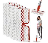 5 Piezas para Vileda 1-2 Spray MAX Recambio Mopa de Microfibra Kit | para Vileda Spray MAX Recambio Reutilizable, para Uso en Seco y Húmedo, Todo Tipo de Suelos