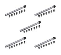 5 soportes de portabrocas C10 Er8A de 100 L + 35 pinzas de resorte Er8 de precisión