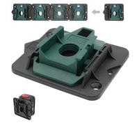 5 soportes para batería SLE profesional para Bosch 18 V Power for All PBA Home & Garden - Soporte de pared para batería, color verde