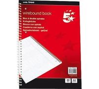 5 Star 794648 - Bloc de notas (cuadriculado, 70 g/m², DIN A4, 80 hojas)