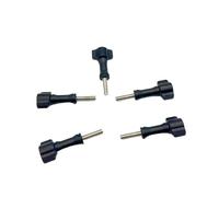 5 tornillos de aluminio de alta resistencia con cabeza en T, pernos inoxidables para accesorios de cámara de acción, perilla de configuración rápida, perno inoxidable