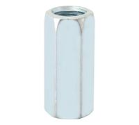 5 tuercas de acoplamiento hexagonales de tuerca hexagonal de tuerca hexagonal de casquillo de tuerca hexagonal M12 x 40 cierres roscados (17 mm)