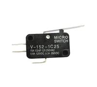 5 uds interruptor de límite de carrera microinterruptor V-151-1C25 V-152-1C25 V-153-1C25 V-154-1C25 V-155-1C25 V-156-1C25 interruptor de mango largo de rodillo(V-152-1C25)
