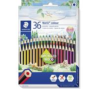 5 unidades de lápices de colores Noris 185, modelo CD36, marca Noris. Certificación PEFC 100%