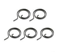 5 unidades de resortes de tirador de puerta de color negro, resorte de torsión de repuesto para palanca de puerta, FMTB-MSNH-4/5/E/F/12/19 y FW-MSDNH/MSZNH Series (FMTB-MSA)