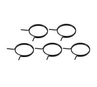 5 unidades de resortes de tirador de puerta de color negro, resorte de torsión de repuesto para palanca de puerta, FMTB-MSNH-4/5/E/F/12/19 y FW-MSDNH/MSZNH Series (FMTB-MSNH-12)