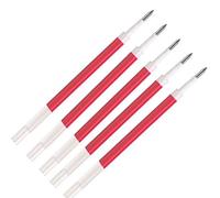 5 x uni-ball refillminen umr de 87 para signo uni-ball 207, rojo