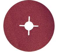 50 discos de lija de fibra, 115 mm, grano 80, para acero inoxidable y metal, discos de lijado para amoladora angular