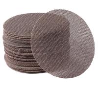 50 discos de papel de lija de malla de 6 pulgadas con sistema de sujeción por velcro