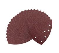 50 hojas de lija con velcro, 105 x 152 mm, grano 180, para lijadora Bosch Prio, Ventaro