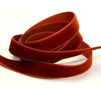 50 mm Berisford cinta de terciopelo Mini rollo 5 m 9415 Acajou - por 5 metre roll