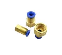 50 pcs PCF 12-03 12mm PU tube to 3/8" female straight one touch push in quick fitting PCF12-03
