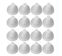 50 Piezas Boquillas de Ducha de Silicona, Repuesto Blanco | Piezas de Recambio para Ducha, Flujo Ajustable y Limpieza Fácil, Accesorio para Cabezal de Baño