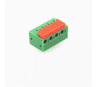 50 Piezas KF142V KF142R 5,08 mm PCB Bloque de terminales de Tornillo de Resorte 2P 3P 4P 5P 6P 8P Conector de Terminal(KF142R 4P)