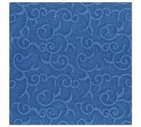 50 Servilletas "ROYAL Collection" Pliegue-1/4 40 cm x 40 cm azul oscuro "Casali"