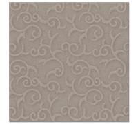 50 Servilletas "ROYAL Collection" Pliegue-1/4 40 cm x 40 cm gris "Casali"
