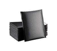 50 sobres acolchados de burbujas, bolsas de embalaje mate para negocios, bolsas de polietileno con forro autoadhesivo, bolsas de envío de burbujas (25 x 30 cm, 50 unidades)