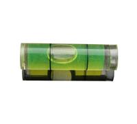 50 Uds diámetro 9,5mm plástico Tubular nivel de burbuja Mini agua