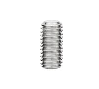 50 Uds M1.6 M2 .5 DIN913 304 Acero Inoxidable Hexagonal Zócalo Punta Plana Tornillo Sin Cabeza(5mm,M1.6 (50pcs))